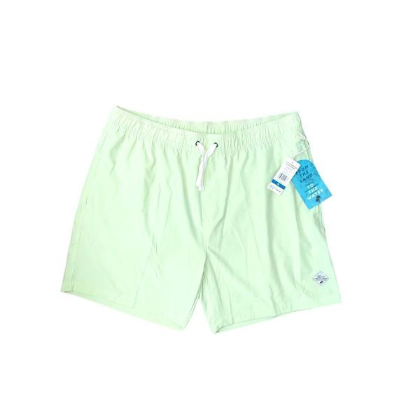 NWT Trunks land to water stretch shorts swim suit shadow lime green men size XL